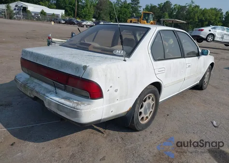 1993 Nissan Maxima Gxe из США, поврежденный, VIN JN1HJ01F2PT074762